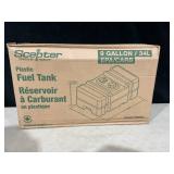 Scepter 9 Gallon EPA and CARB Certified OEM Portable Gas Can with Hard Cap