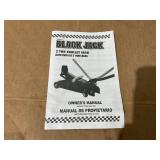 Torin Black Jack 2 Ton Trolley Jack with 360 Rotation Handle, Black