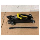 Torin Black Jack 2 Ton Trolley Jack with 360 Rotation Handle, Black