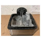 Elite Gourmet EDF-401T Electric 4.5 Qt. / 17 Cup Immersion Deep Fryer 3-Baskets