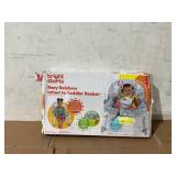Bright Starts Rosy Rainbow Infant to Toddler Rocker with Vibrations