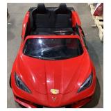 Freddo Toys 24V Chevrolet Corvette C8 2 Seater Ride on Car