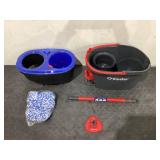 O-Cedar RinseClean Clean Water Spin Mop and Bucket System