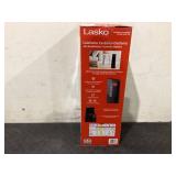 Lasko 22" 1500W Oscillating Ceramic Tower Space Heater with Remote, Black