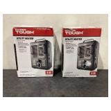 LOT OF 2 Hyper Tough New 1500W Milkhouse Utility Heaters