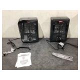 LOT OF 2 Hyper Tough New 1500W Milkhouse Utility Heaters