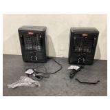 LOT OF 2 Hyper Tough New 1500W Milkhouse Utility Heaters