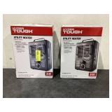 LOT OF 2 Hyper Tough New 1500W Milkhouse Utility Heaters