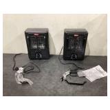 LOT OF 2 Hyper Tough New 1500W Milkhouse Utility Heaters