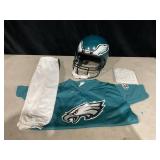 Franklin Sports NFL Youth Football Uniform Set for Boys & Girls- Eagles