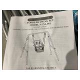 Sportspower My First Toddler Indoor & Outdoor Backyard Swing Set Play Structure