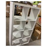 8-cube Storage Organizer, Open Back Bookcase Display Storage Shelf for Bedroom Living Room