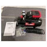 Hyper Tough 3 Gallon Oil-free Portable Air Compressor with Hose & Inflation Accessory Kit, 100 PSI