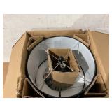 nuLOOM Black On/Off Switch Table Lamp with Fabric Shade