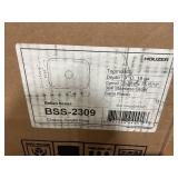Houzer Belleo 23" Stainless Steel Topmount Single Bowl Kitchen Sink with Strainer and Grid - BSS-2309