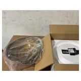Kraus Glass Vessel 16 1/2" Bathroom Sink GV-651
