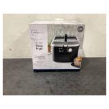 Mainstays 4L Electric Deep Fryer Stainless Lid 1800W