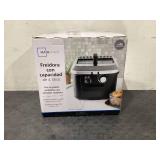 Mainstays 4L Electric Deep Fryer Stainless Lid 1800W