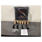 Mainstays 2-Setting 3D Electric Stove Heater with Life-like Flame