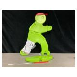 Step2 Kid Alert! Green Visual Warning Signal Safety Guy, 32" Tall Safety Notice Sign