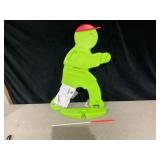 Step2 Kid Alert! Green Visual Warning Signal Safety Guy, 32" Tall Safety Notice Sign