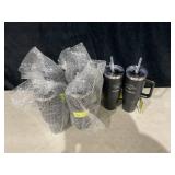 LOT OF 6 Arkansas Razorbacks The Memory Company Personalized Black 46oz. Colossal Tumbler