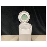 Munchkin® FLEX Diaper Pail, Odor Control, Compact Size, Tap Lid to Open, White