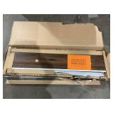 Mainstays 4-Door TV Console for TVs up to 65, Canyon Walnut Finish