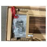 Mainstays 4-Door TV Console for TVs up to 65, Canyon Walnut Finish