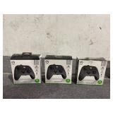 LOT OF 3 PowerA Wired Controller For Xbox Series X|S - Black, Gamepad, Video Game Controller Works with Xbox One