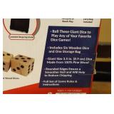 MD Sports XL Lawn Dice Set
