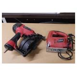 Tool Shop Air Coil Roofing Nailer and Jig Saw