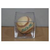 Eddie Matthews Autographed Baseball