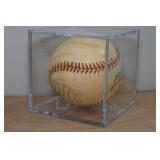 Eddie Matthews Autographed Baseball