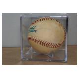 Eddie Matthews Autographed Baseball