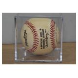 Warren Spahn Autographed Baseball