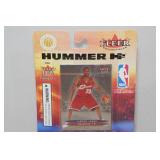 Fleer Lebron James Hummer H2 Die Cast Car with Card, Rookie Year