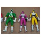 Vintage Mighty Morphin Power Rangers Action Figures