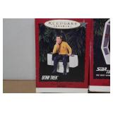 *2* Star Trek Keepsake Ornaments with Price Guide Book
