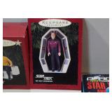 *2* Star Trek Keepsake Ornaments with Price Guide Book