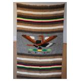 Vintage Woven Mexican Blanket