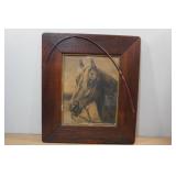 Norman Sire Framed Horse Picture