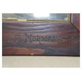 Norman Sire Framed Horse Picture