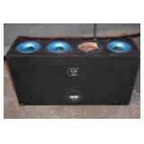 Dual 2 x 12" Bandpass Subwoofer Box