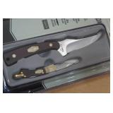 Old Timer Sharpfinger & Lockback Folder Knife Set