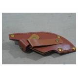 Rolled Carbon Steel Finger Hole Hunting Knife