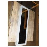 Over The Door Mirrored Storage Cabinet
