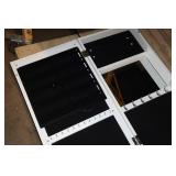 Over The Door Mirrored Storage Cabinet