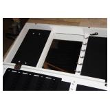 Over The Door Mirrored Storage Cabinet