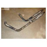 Harley Softtail Straight Shot Exhaust Head Pipe Muffler